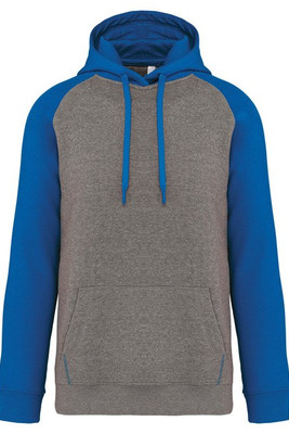 Proact PA369 - Adult two-tone hooded sweatshirt