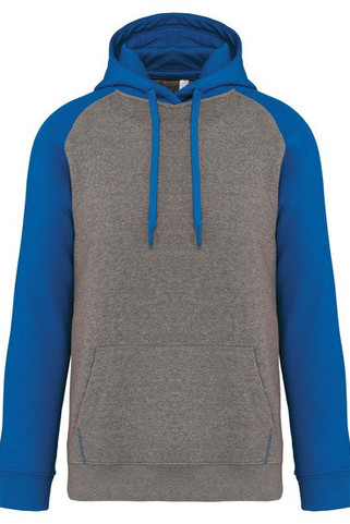 Proact PA369 - Adult two-tone hooded sweatshirt
