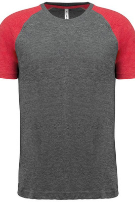 Proact PA4010 - Comfortabele Triblend Sport T-shirt met Twee Kleuren