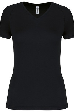 Proact PA477 - Ladies’ V-neck short-sleeved sports T-shirt