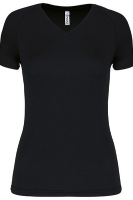Proact PA477 - Ladies’ V-neck short-sleeved sports T-shirt