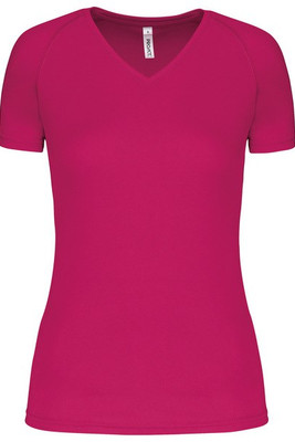 Proact PA477 - Ladies’ V-neck short-sleeved sports T-shirt