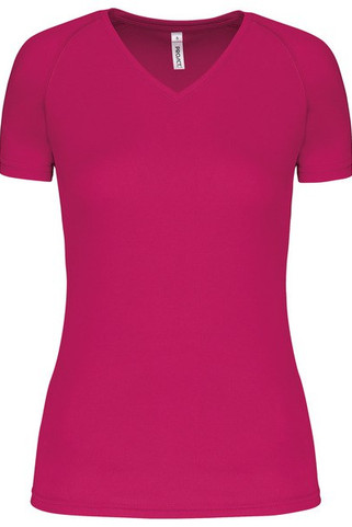 Proact PA477 - T-shirt de sport manches courtes col v femme