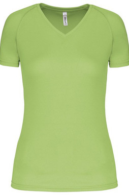 Proact PA477 - Ladies’ V-neck short-sleeved sports T-shirt