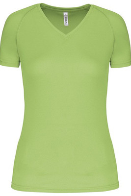 Proact PA477 - Kvinders kortærmet sportst-shirt med V-udskæring