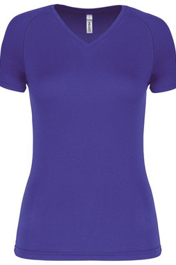 Proact PA477 - Ladies’ V-neck short-sleeved sports T-shirt