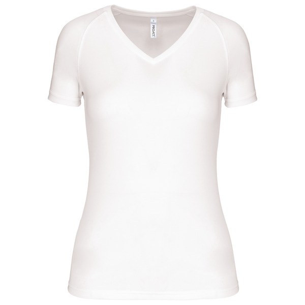 Proact PA477 - T-shirt donna sportiva a manica corta scollo a V