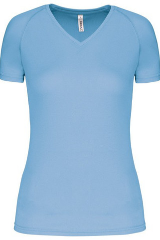 Proact PA477 - Ladies’ V-neck short-sleeved sports T-shirt