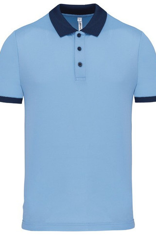 Proact PA489 - Heren Slim Fit Piqué Polo met Sneldrogende Stof