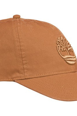 Timberland TBA1E9M - Timberland Cotton Canvas Embroidered Baseball Cap