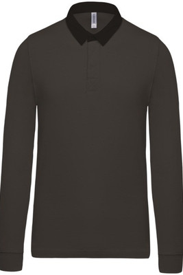 Kariban K213 - Polo Uomo Stile Rugby Kariban K213