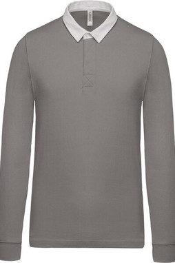 Kariban K213 - Polo Masculino Kariban Estilo Rugby Confortável
