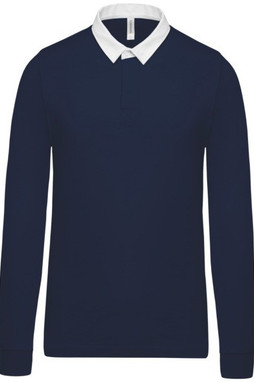 Kariban K213 - Kariban Mens Long Sleeve Rugby Polo Shirt