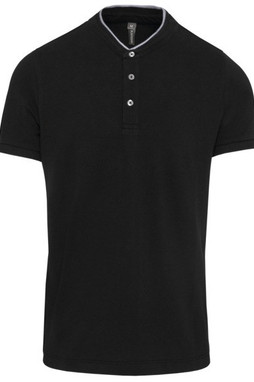 Kariban K223 - Polo uomo manica corta collo alla coreana