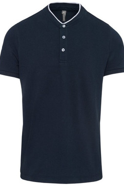 Kariban K223 - Mens short-sleeved mandarin collar polo shirt