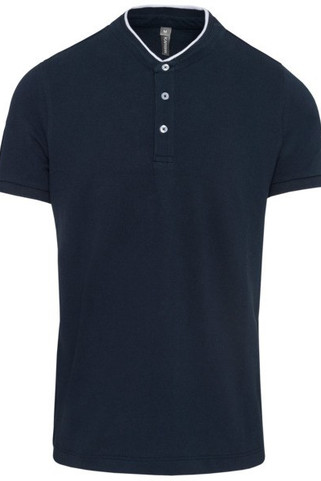 Kariban K223 - Mens short-sleeved mandarin collar polo shirt
