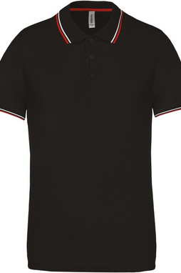 Kariban K250 - Kortærmet quiltet poloshirt