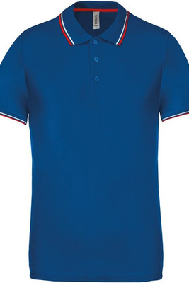 Kariban K250 - Kortærmet quiltet poloshirt