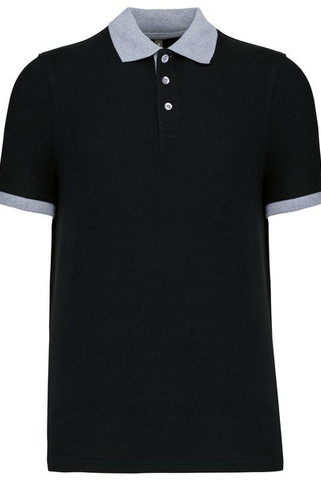 Kariban K258 - Polo piqué bicolore homme