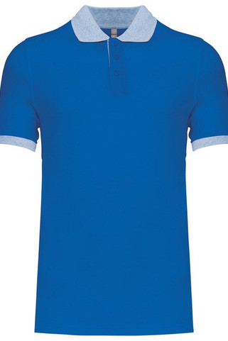 Kariban K258 - Polo piqué bicolore homme