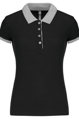 Kariban K259 - Polo piqué donna bicolore