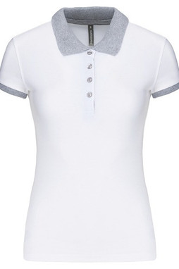Kariban K259 - Polo piqué donna bicolore