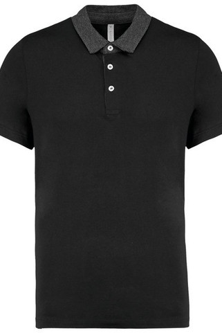 Kariban K260 - Zweifarbiges Jersey-Polohemd für Herren
