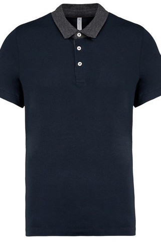 Kariban K260 - Polo jersey bicolore homme