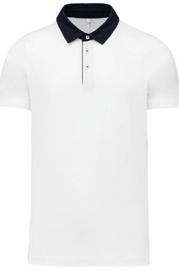 Kariban K260 - Mens two-tone jersey polo shirt
