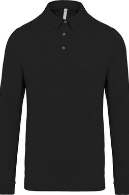 Kariban K264 - Langarm-Polohemd für Herren aus Jersey