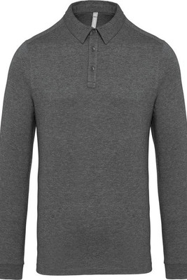 Kariban K264 - Långärmad Jersey-pikétröja för män