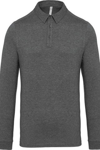 Kariban K264 - Herenpolo lange mouwen van jersey
