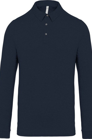 Kariban K264 - Mens long sleeved jersey polo shirt