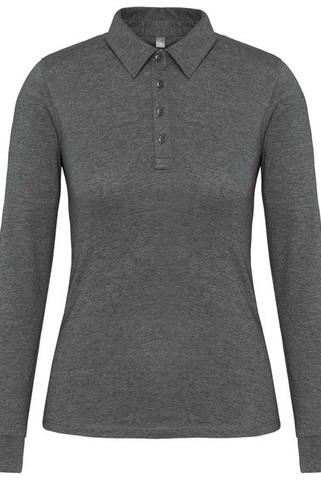 Kariban K265 - Damespolo lange mouwen van jersey