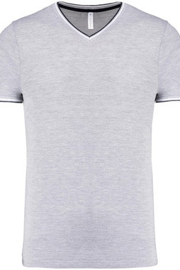 Kariban K374 - T-shirt maille piquée col V homme
