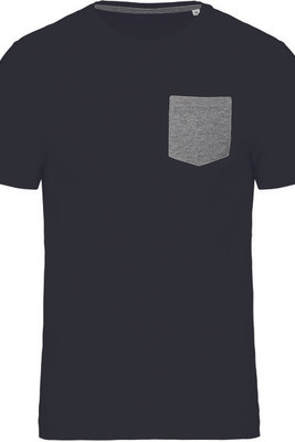 Kariban K375 - T-shirt BIO-katoen met borstzakje