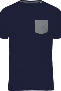 Kariban K375 - T-shirt BIO-katoen met borstzakje