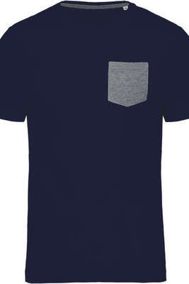 Kariban K375 - Organic cotton T-shirt with pocket detail