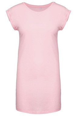 Kariban K388 - Comfortabele Dames Lange T-shirt van Katoen