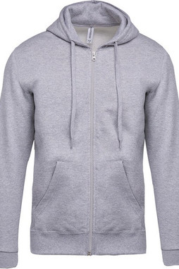 Kariban K479 - Felpa con cappuccio e zip