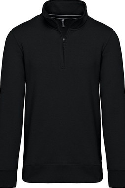 Kariban K487 - Zipped neck sweatshirt