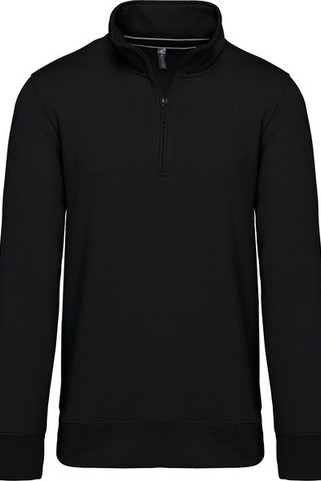 Kariban K487 - Sweatshirt mit Reißverschlusskragen