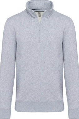 Kariban K487 - Zipped neck sweatshirt