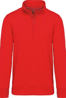 Kariban K487 - Zipped neck sweatshirt