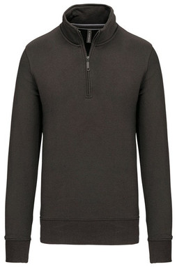 Kariban K487 - Sweatshirt mit Reißverschlusskragen