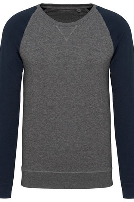 Kariban K491 - Eco-Friendly Men's Two-Tone Raglan Sweatshirt