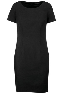 Kariban K500 - Elegant Slim Fit Short Sleeve Knee-Length Dress