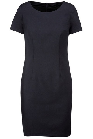 Kariban K500 - Elegant Slim Fit Short Sleeve Knee-Length Dress
