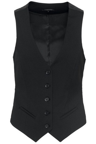 Kariban K502 - Elegant Slim Fit Ladies Waistcoat with Adjustable Strap