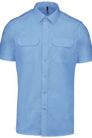 Kariban K503 - Chemise pilote manches courtes homme